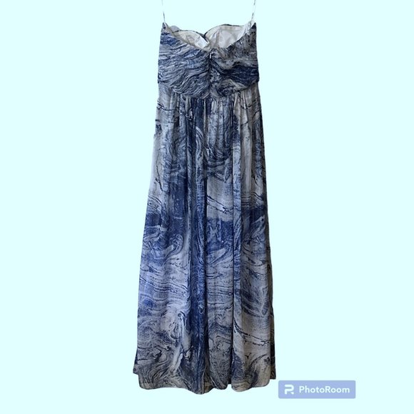 Gently Used Calvin Klein Formal Strapless Maxi Dress Size8 - Picture 2 of 4